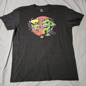 Marvel Wolverine Hulk Funko T-Shirt